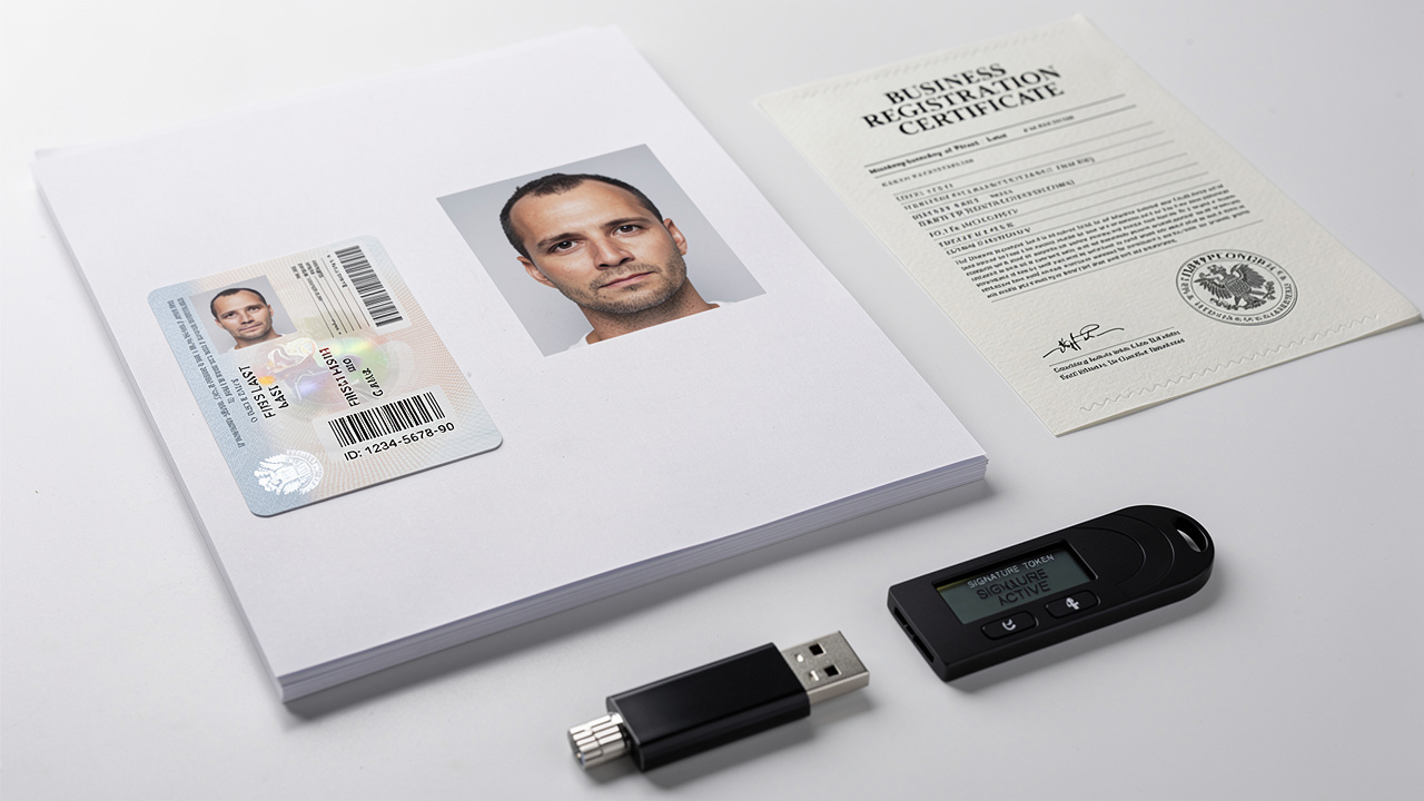 Identity documents and certificates required for trademark filing