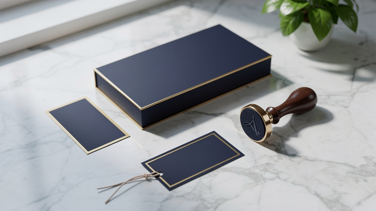 Brand identity packaging representing strong trademark protection