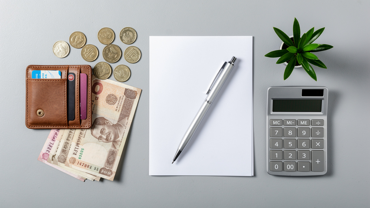 Indian rupee currency and financial planning tools for trademark budget